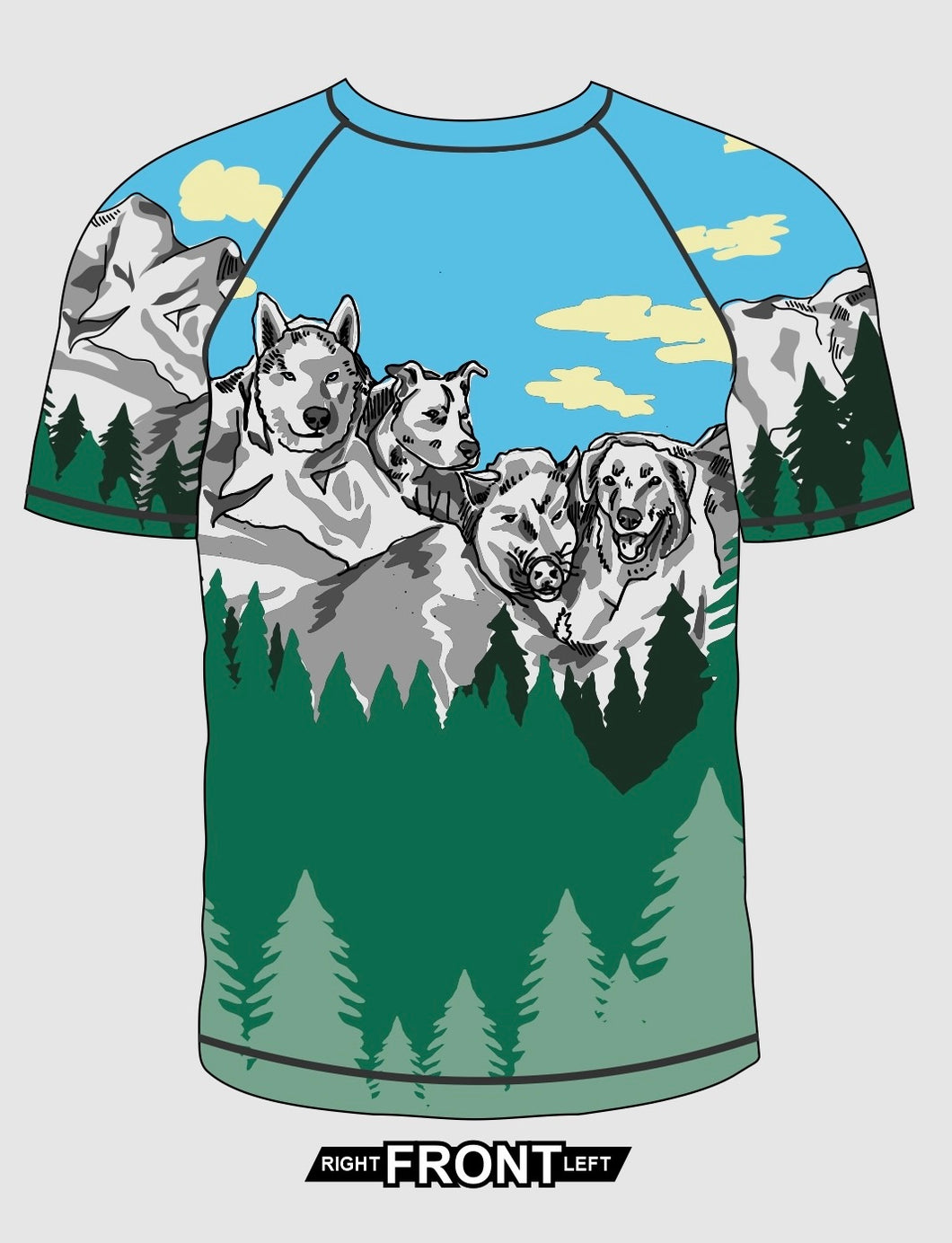 *ONLY ONE LEFT* Mount Pet-me-more Rashguard
