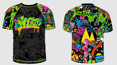 10 Year Anniversary Graffiti Rashguard