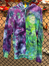 Tie Dye Zip Up Sweatshirt