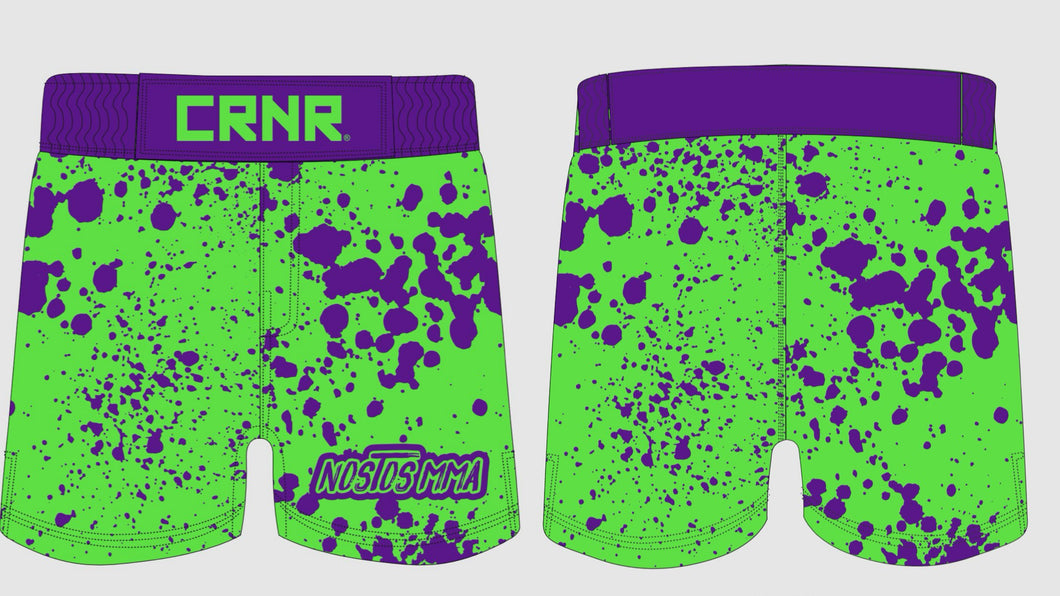 Paint Splatter Shorts