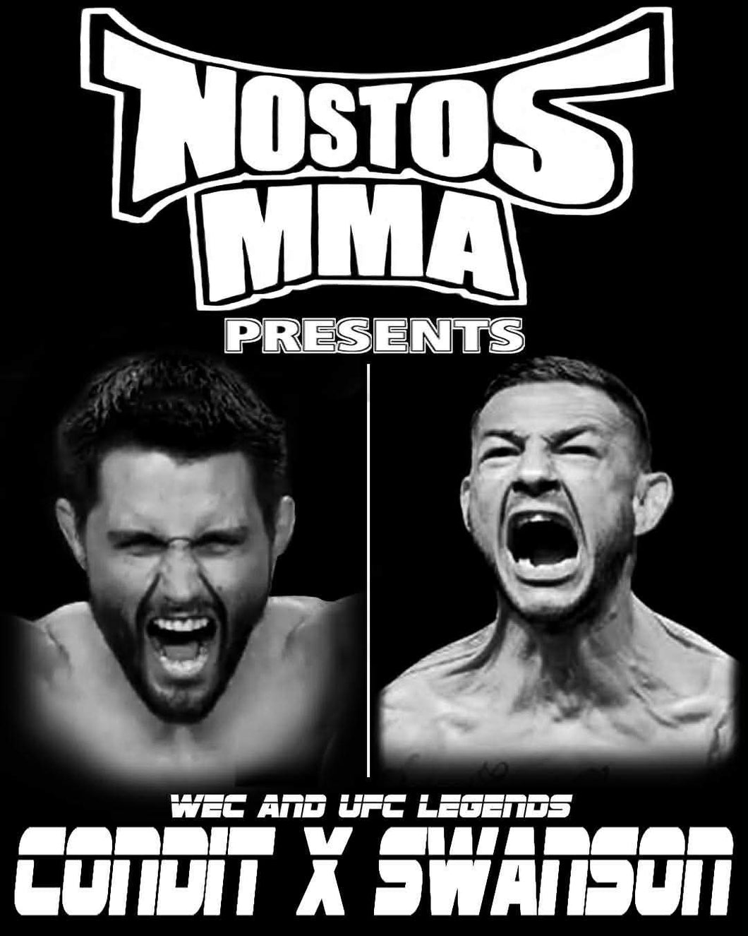 Cub Swanson/Carlos Condit Seminar Shirt PRESALE