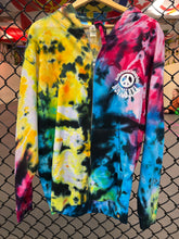 Tie Dye Zip Up Sweatshirt