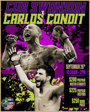 Cub Swanson/Carlos Condit Seminar Shirt PRESALE
