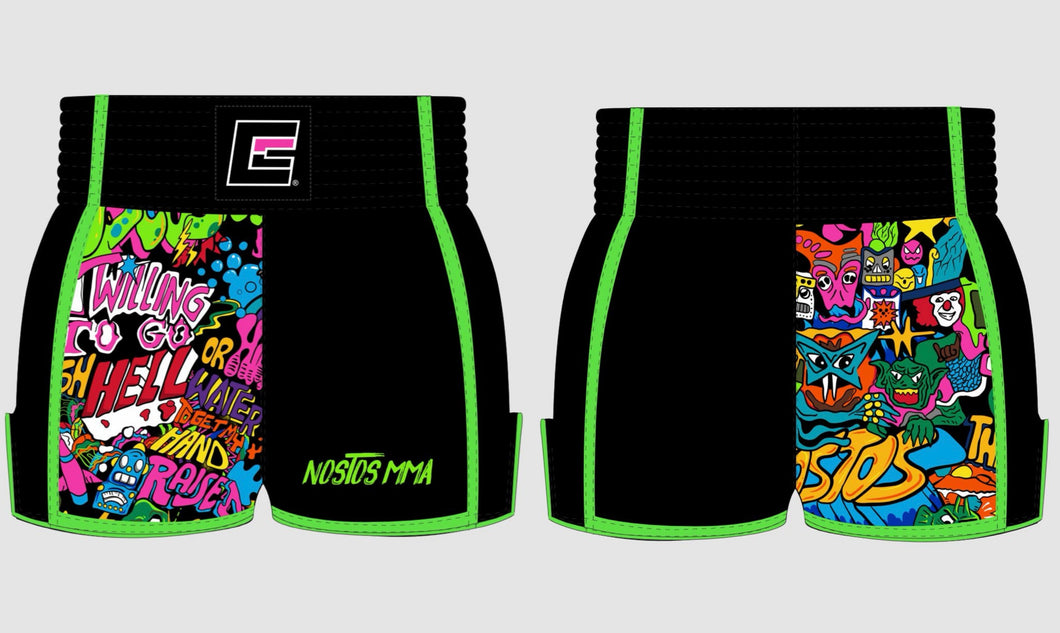 Graffiti Thai Shorts