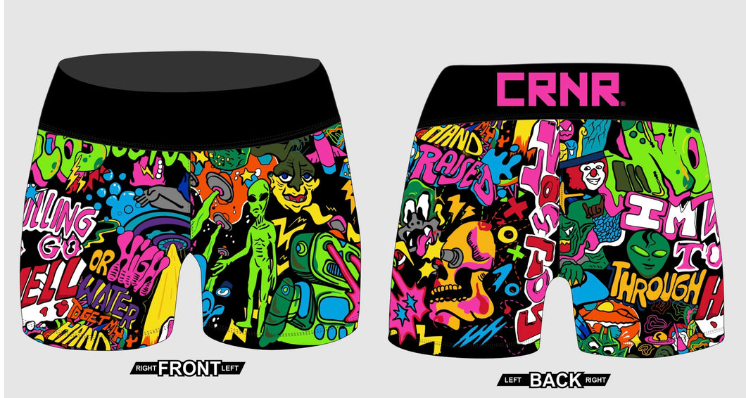 Graffiti Women’s Compression Shorts
