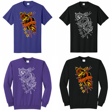 Will Jackman Designed Fundraiser Shirt and Crewneck PRESALE